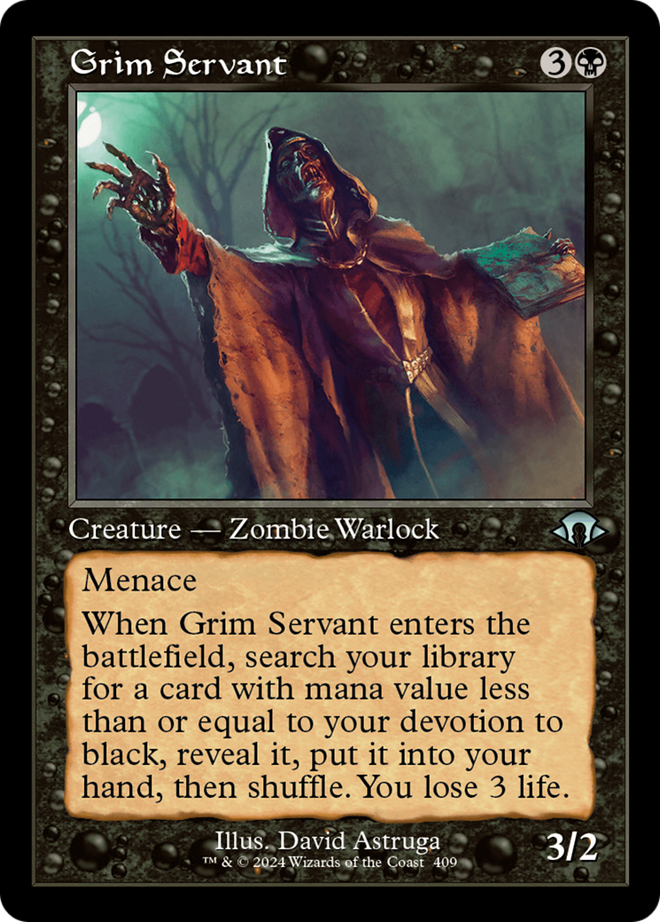 Grim Servant (Retro Frame) [Modern Horizons 3]