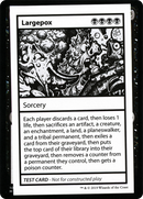 Largepox (2021 Edition) [Mystery Booster Playtest Cards]