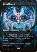 Bitterblossom (Double Rainbow Foil) [Secret Lair Drop] (Borderless) Foil