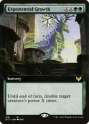 Exponential Growth (Extended Art): (Extended Art) [Strixhaven: School of Mages]