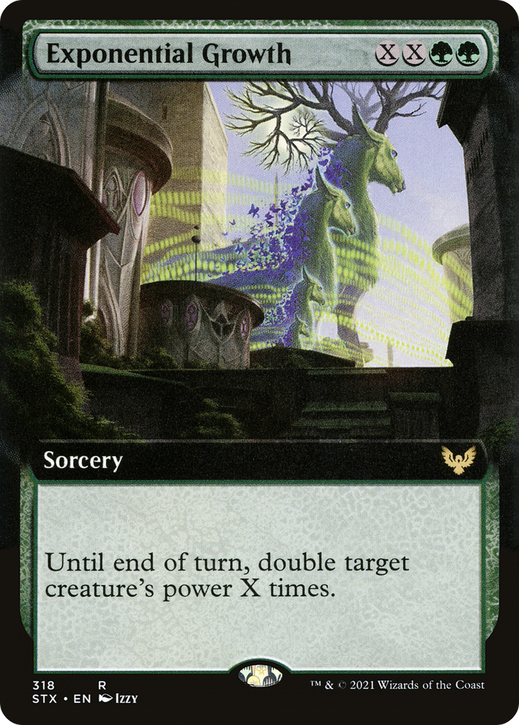Exponential Growth (Extended Art): (Extended Art) [Strixhaven: School of Mages]