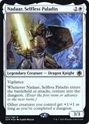 Nadaar, Selfless Paladin [Adventures in the Forgotten Realms Promos] Foil