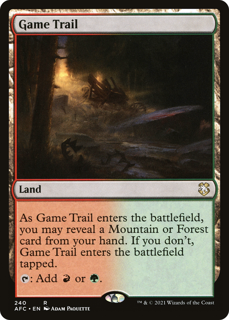 Game Trail [Forgotten Realms Commander]
