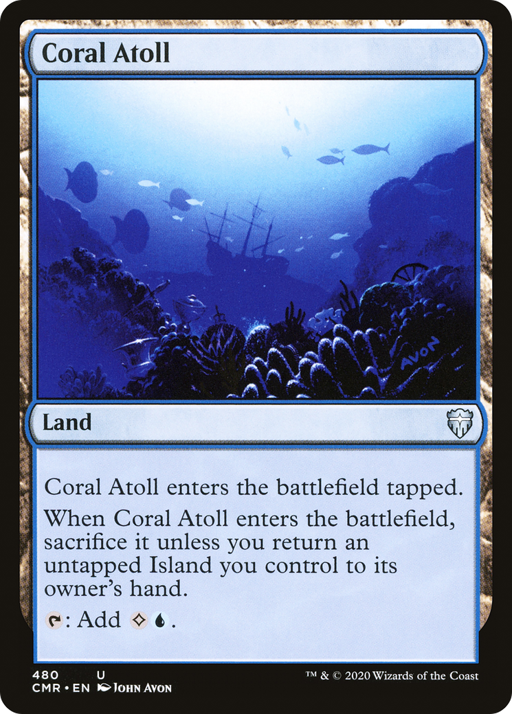 Coral Atoll - Commander Legends