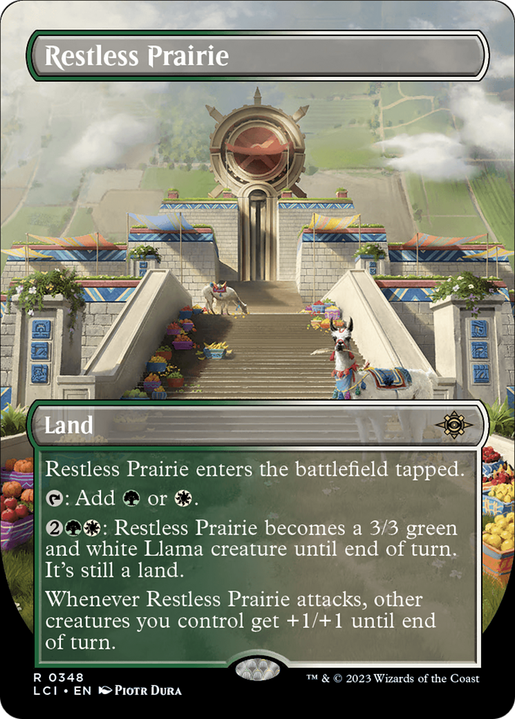 Restless Prairie (Borderless) - [The Lost Caverns of Ixalan]