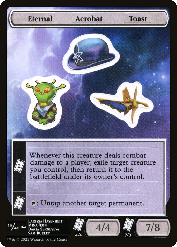 Eternal Acrobat Toast [Unfinity Sticker Sheets]