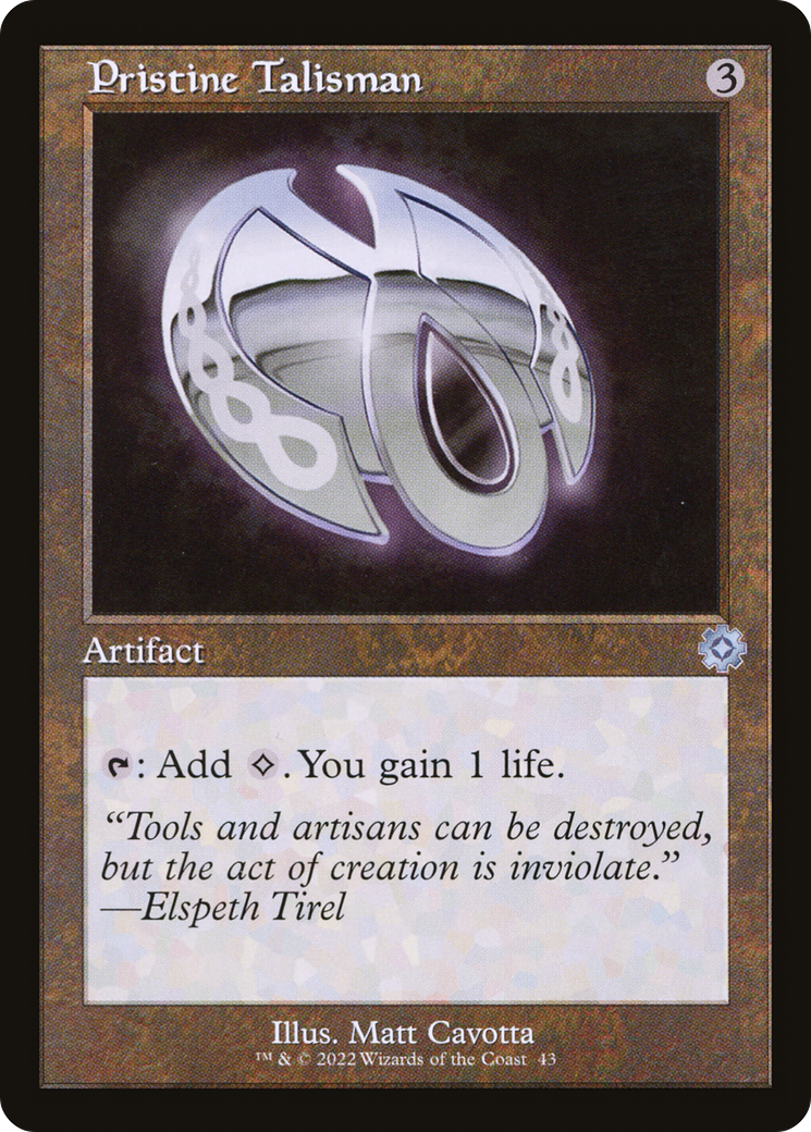 Pristine Talisman - [The Brothers' War Retro Artifacts]