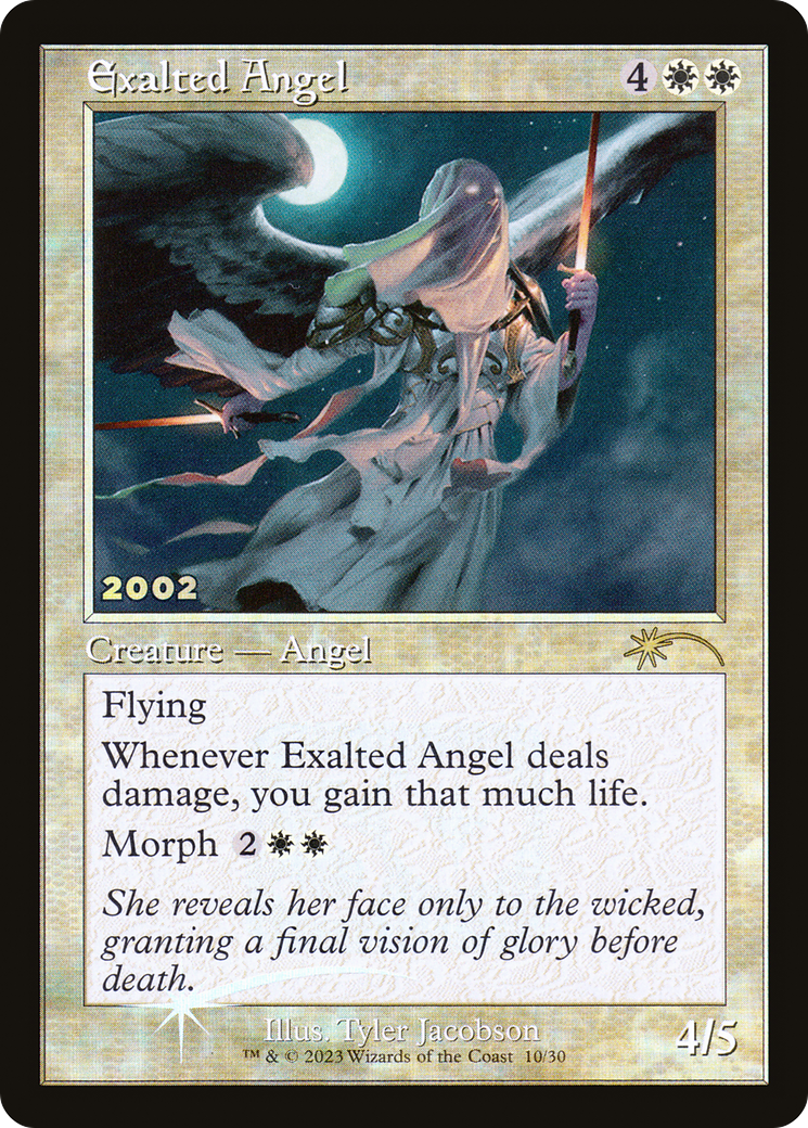 Exalted Angel [30th Anniversary Play Promos] Foil