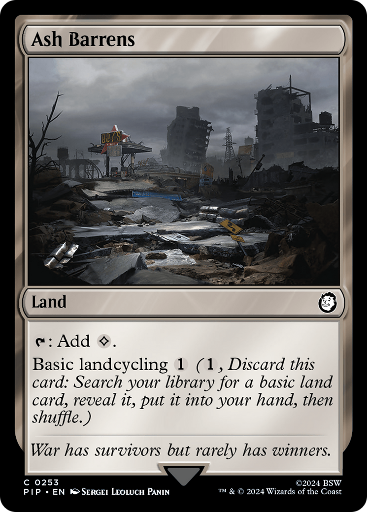 Ash Barrens - Fallout