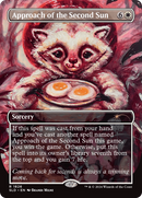 Approach of the Second Sun (Rainbow Foil) [Secret Lair Drop] (Borderless) Foil