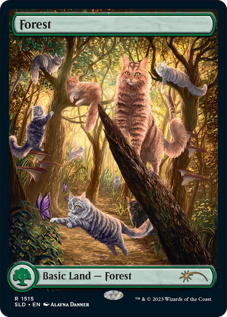Forest (1515): (Full Art) [Secret Lair Drop] Foil