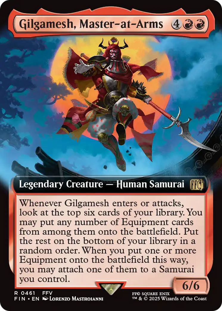 Gilgamesh, Master-at-Arms (Extended Art): (Extended Art) [FINAL FANTASY]