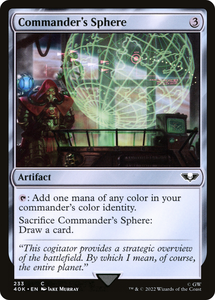 Commander's Sphere (233) [Warhammer 40,000 Commander]