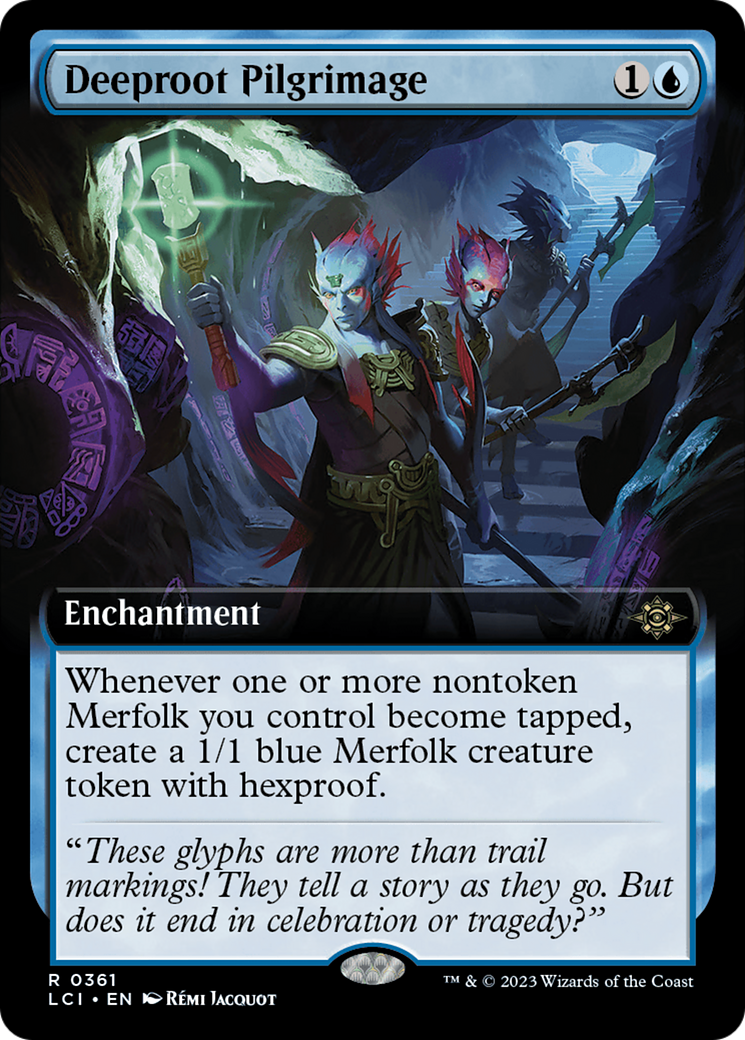 Deeproot Pilgrimage (Extended Art): (Extended Art) [The Lost Caverns of Ixalan]