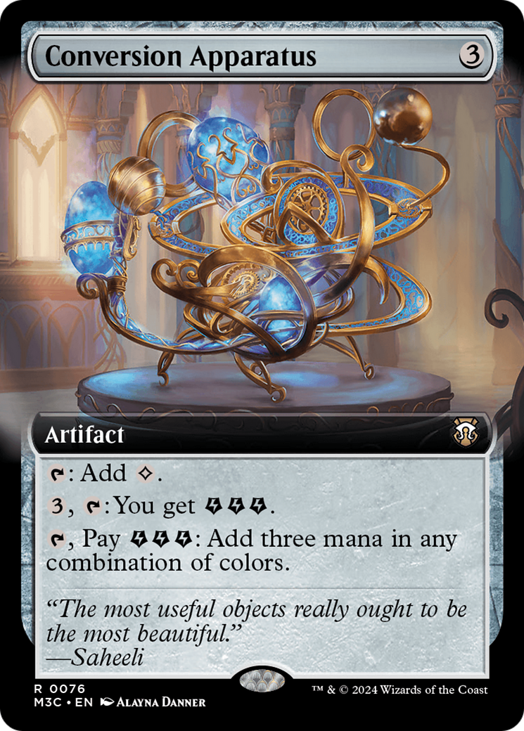 Conversion Apparatus (Extended Art) - Modern Horizons 3 Commander: (Extended Art)