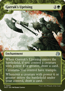 Garruk's Uprising: (Showcase) (Borderless) [Wilds of Eldraine: Enchanting Tales]