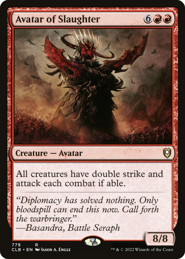 Avatar of Slaughter - Commander Legends: Battle for Baldur's Gate