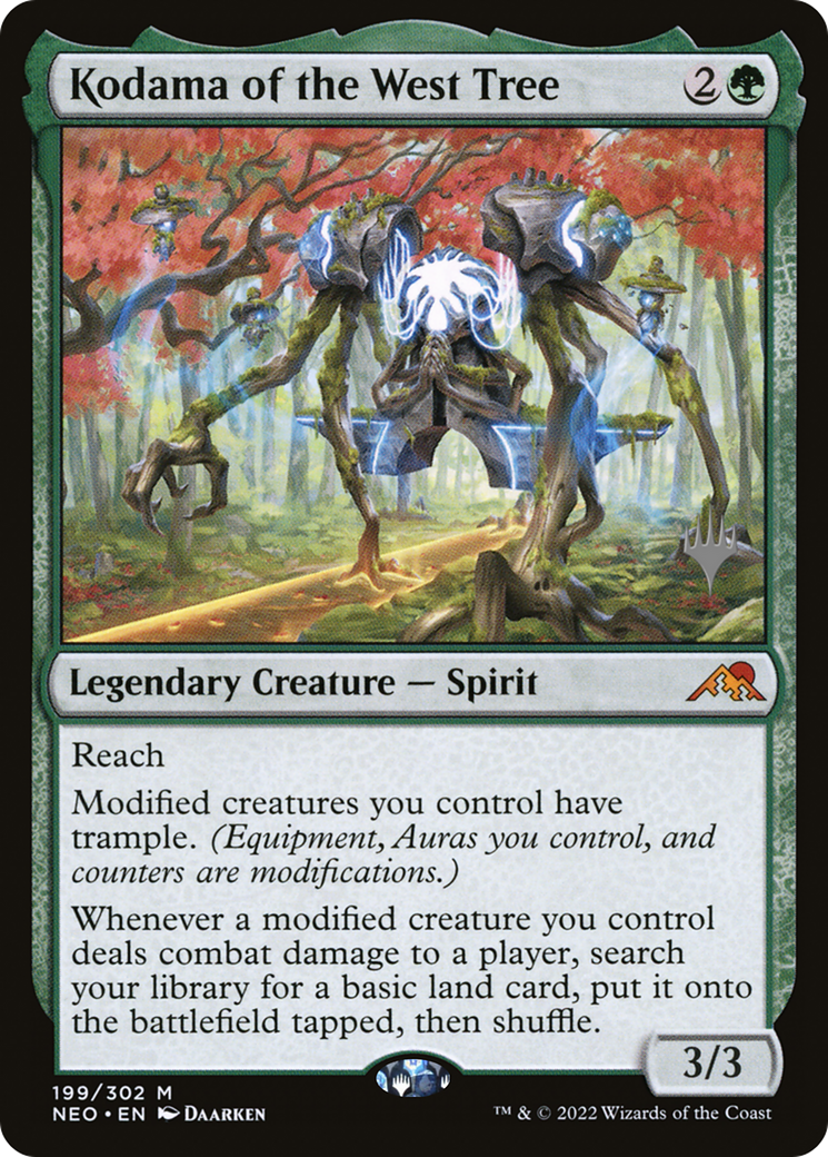 Kodama of the West Tree - [Kamigawa: Neon Dynasty Promos]
