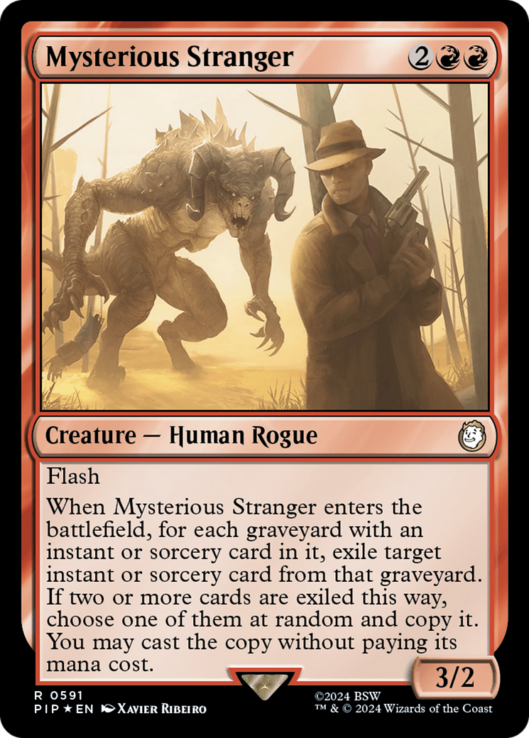 Mysterious Stranger (Surge Foil) - [Fallout] Foil