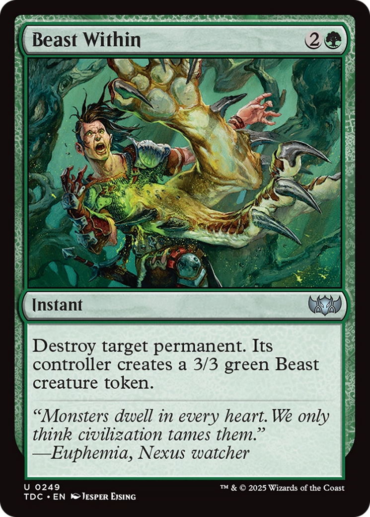 Beast Within - Commander: Tarkir: Dragonstorm