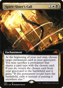 Spirit-Sister's Call (Extended Art) - [Kamigawa: Neon Dynasty]: (Extended Art)