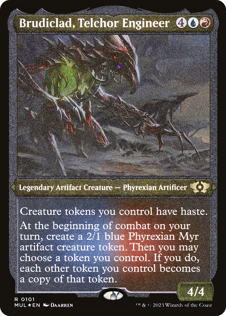 Brudiclad, Telchor Engineer (Foil Etched) - Multiverse Legends Foil