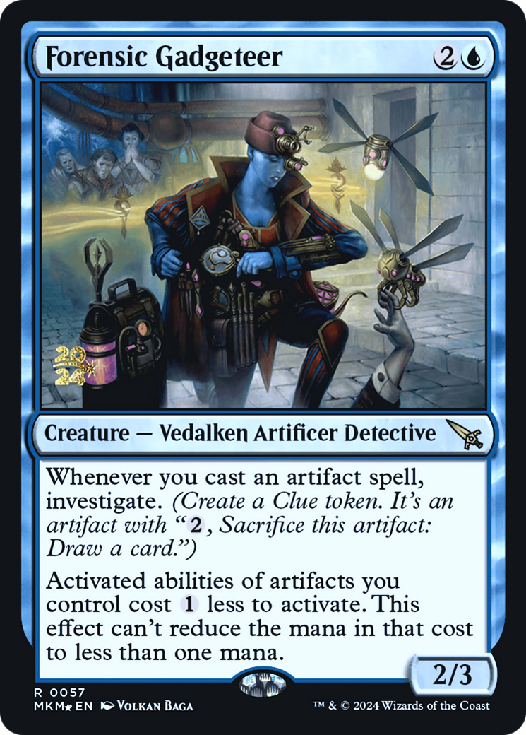 Forensic Gadgeteer [Murders at Karlov Manor Promos] Foil