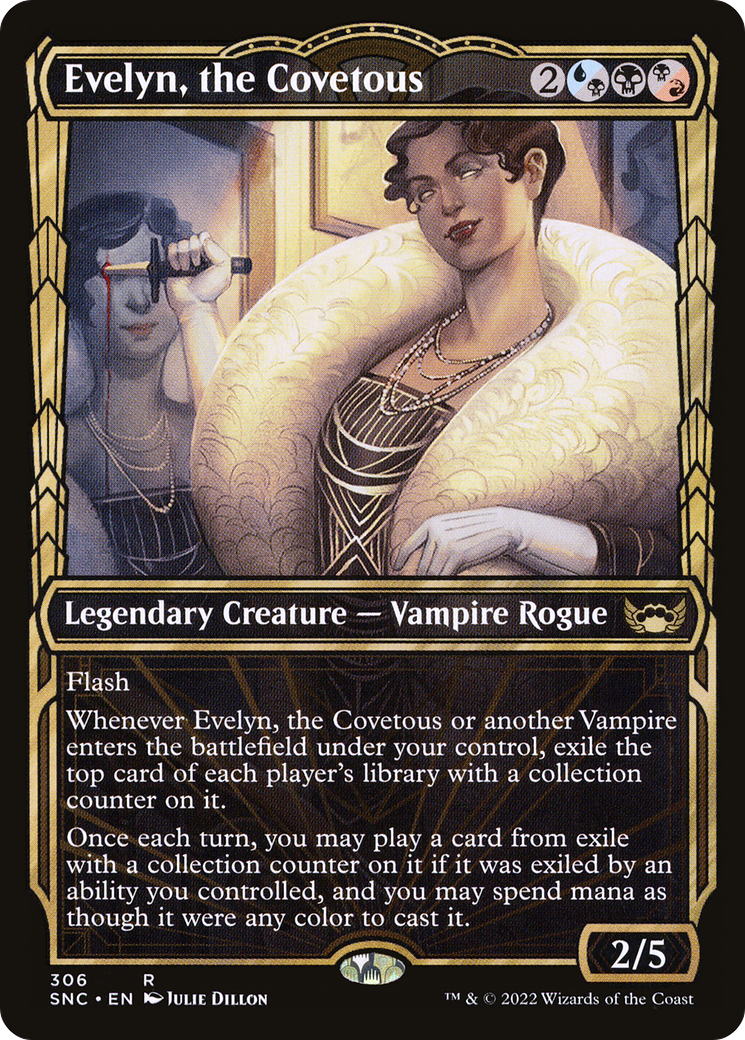 Evelyn, the Covetous (Showcase): (Showcase) [Streets of New Capenna]
