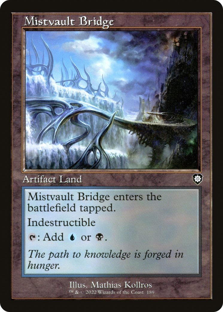 Mistvault Bridge (Retro Frame) - [The Brothers' War Commander]