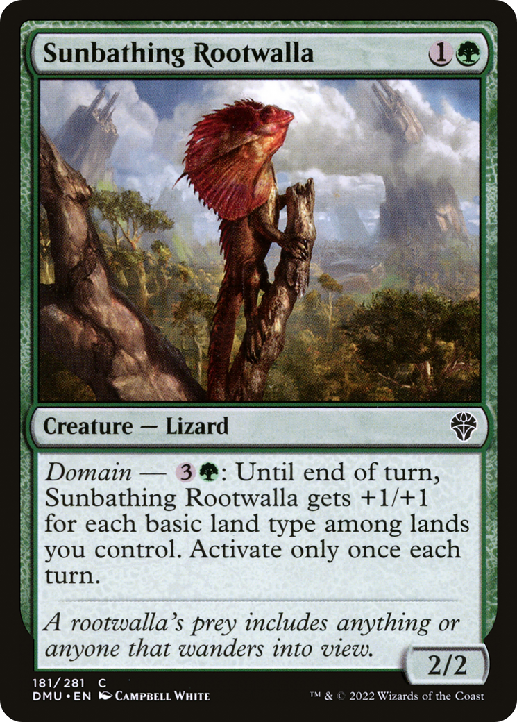 Sunbathing Rootwalla - [Dominaria United]