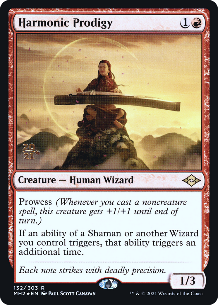 Harmonic Prodigy [Modern Horizons 2 Promos] Foil