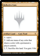 Reflective Gate [Un-Known Event Playtest Cards]