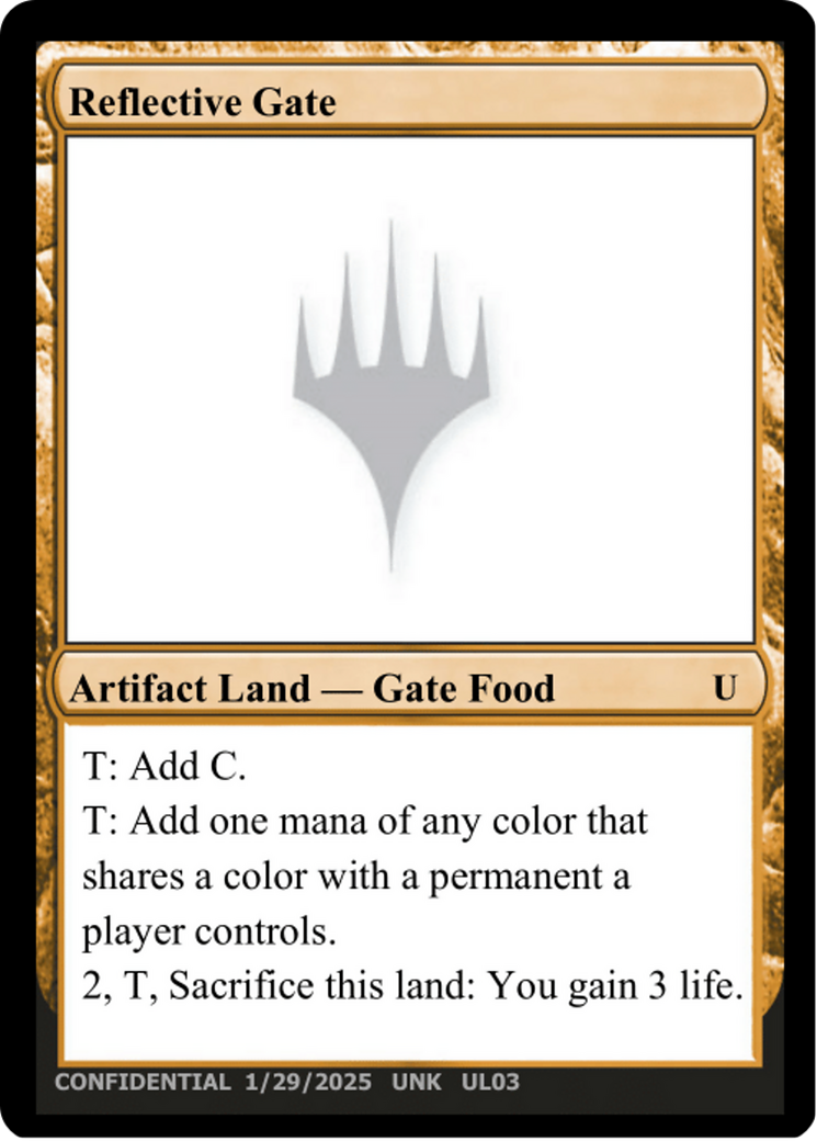 Reflective Gate [Un-Known Event Playtest Cards]