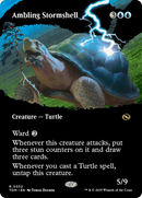 Ambling Stormshell (Borderless) - [Tarkir: Dragonstorm]: (Showcase)
