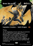 Betor, Kin to All (Borderless) - Tarkir: Dragonstorm: (Showcase)