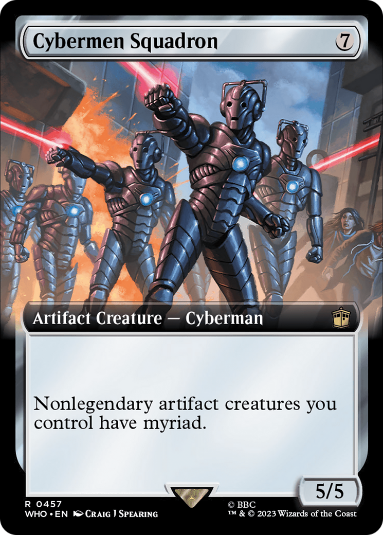 Cybermen Squadron (Extended Art): (Extended Art) [Doctor Who]