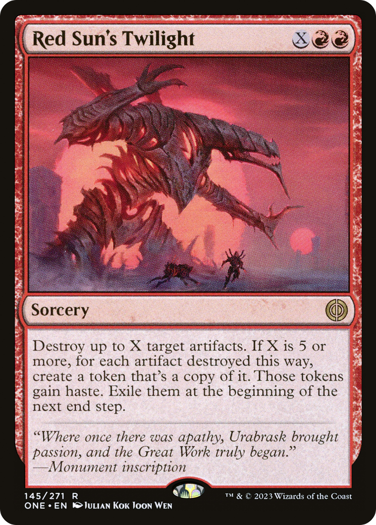 Red Sun's Twilight - [Phyrexia: All Will Be One]