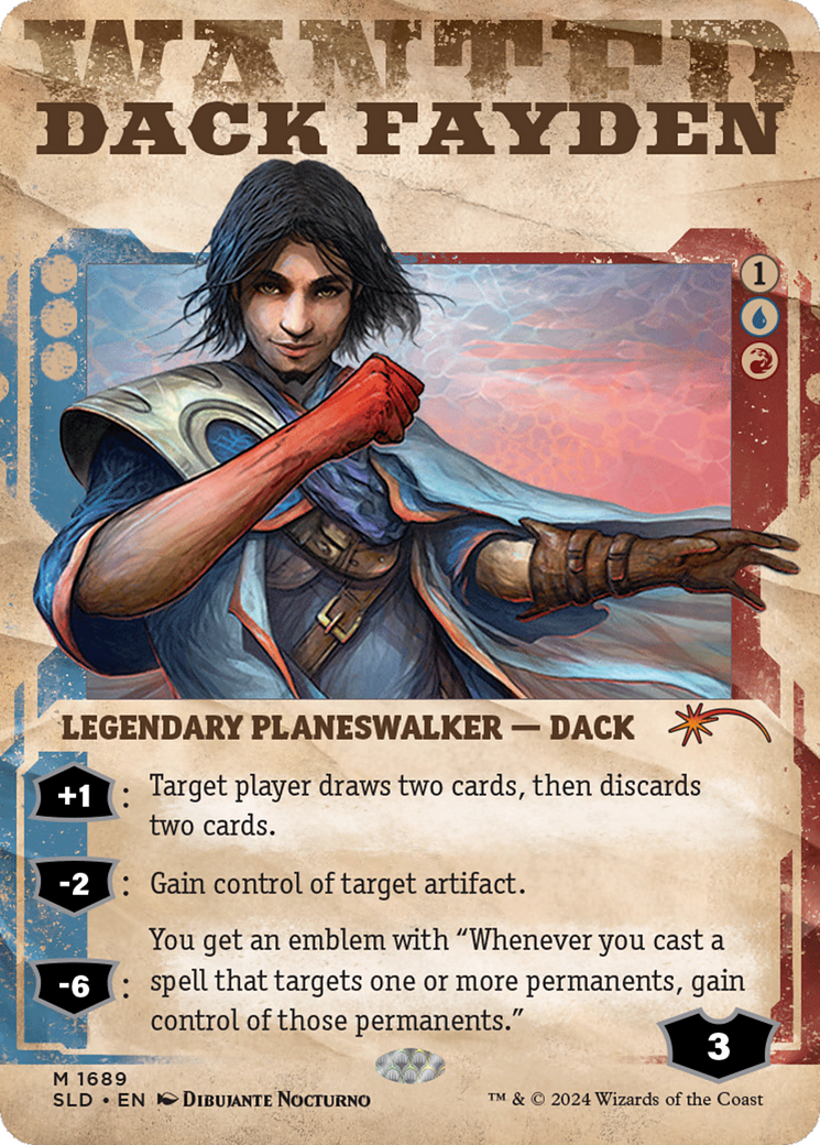 Dack Fayden (1689) [Secret Lair Drop Series]