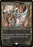 Atraxa, Praetors' Voice (Gilded Foil) [Secret Lair Drop]: (Showcase) Foil