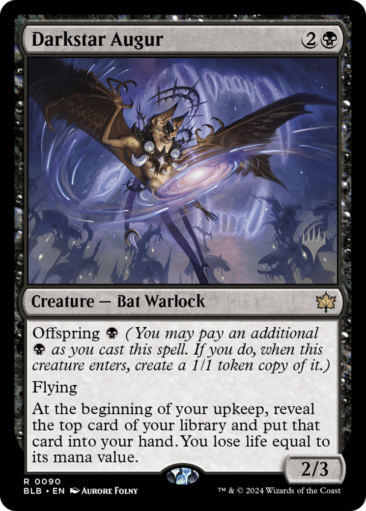 Darkstar Augur [Bloomburrow Promos]