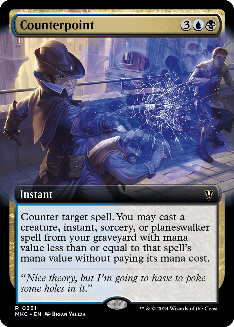Counterpoint (Extended Art): (Extended Art) [Murders at Karlov Manor Commander]