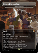 Green Dragon Inn - Homeward Path (Surge Foil) (Borderless) [Tales of Middle-earth Commander] / Green Dragon Inn Foil