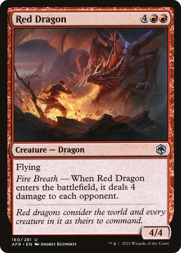 Red Dragon - [Adventures in the Forgotten Realms]