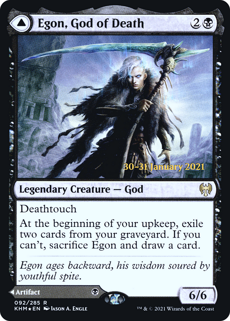 Egon, God of Death [Kaldheim Promos] Foil