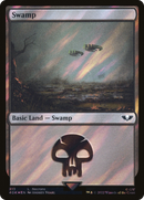 Swamp (313) (Surge Foil) [Warhammer 40,000]