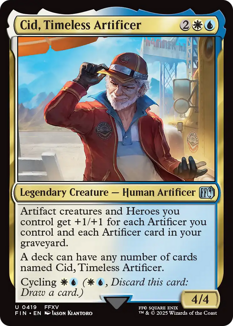 Cid, Timeless Artificer - FINAL FANTASY