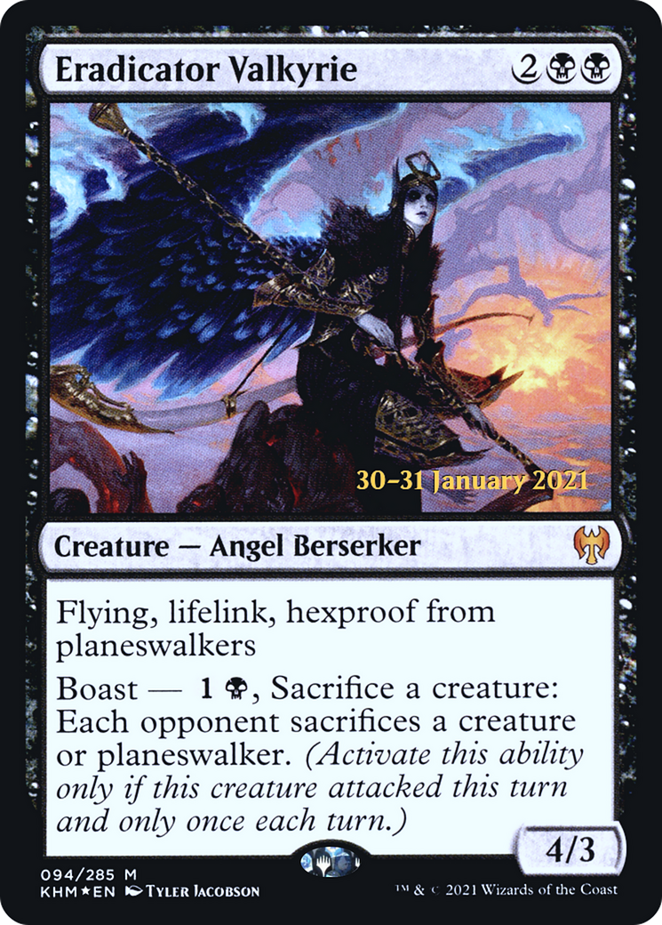 Eradicator Valkyrie [Kaldheim Promos] Foil