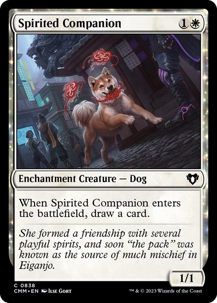 Spirited Companion - [Commander Masters]: (enchantment)