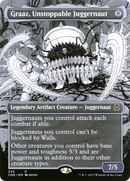 Graaz, Unstoppable Juggernaut (Borderless): (Showcase) [Phyrexia: All Will Be One]