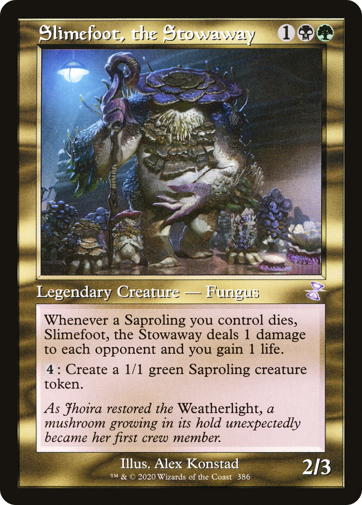 Slimefoot, the Stowaway - [Time Spiral Remastered]